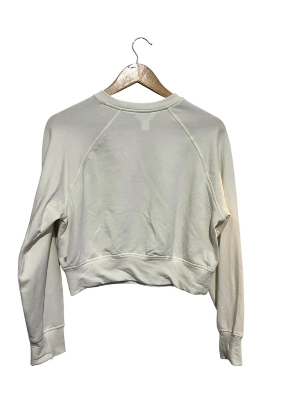 Athleta Girl Sweatshirt Cream Girls Size 14 - Picture 2 of 4